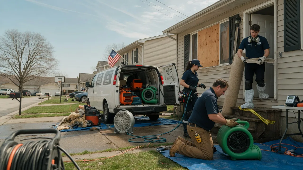 Water Damage Restoration in Pulaski, MS near me